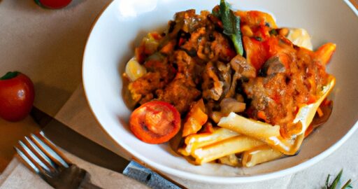 Telecí ragú s houskovým knedlíkem