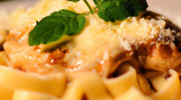 Kuřecí parmezán s bylinkovým máslem