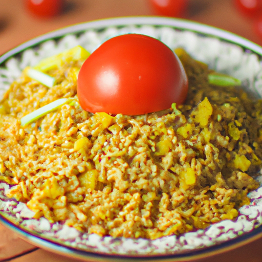 Kushari – egyptská směs rýže a luštěnin