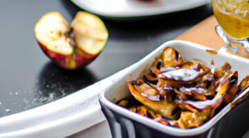 Závitek s jablky a skořicí.