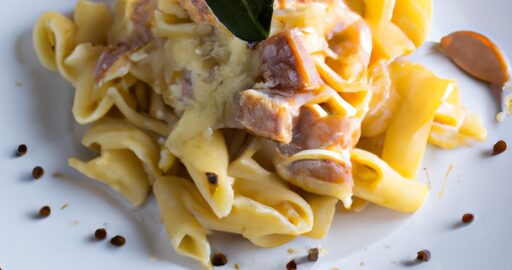 Fettuccine Alfredo s kuřecím masem