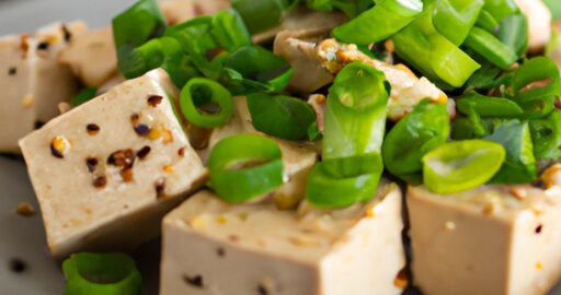 Tofu s křupavou zeleninou