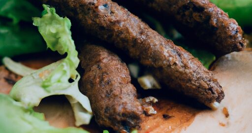 Jehněčí kofta kebab