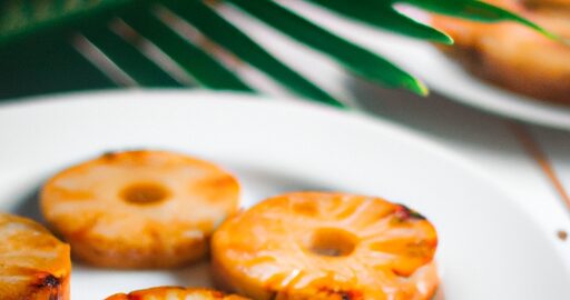 Plátky masa s ananasem