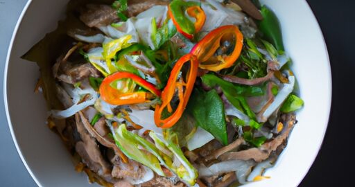 Phở Bo – Vietnamská hovězí polévka.