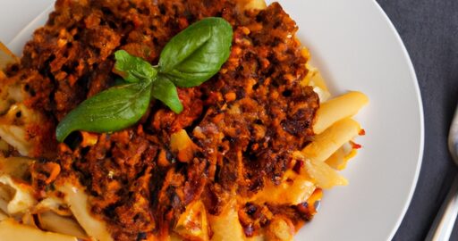 Lazaně s bolognese omáčkou