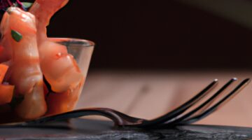 Ceviche z čerstvého lososa