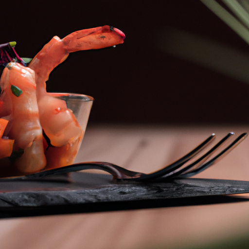 Ceviche z čerstvého lososa