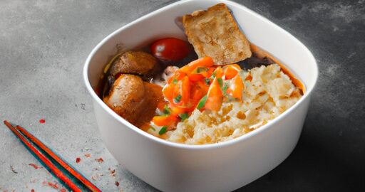 Ramen s masem a vejci