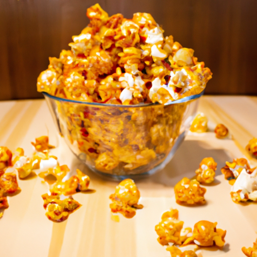Karamelový popcorn