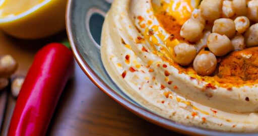 Hummus s cizrnou a tahinou