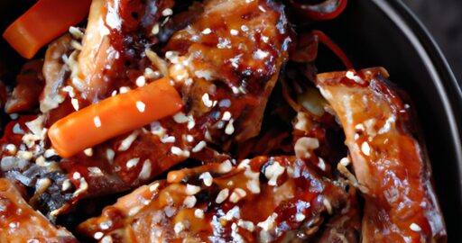Kuřecí zákusky s teriyaki omáčkou