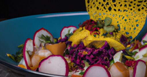 Ceviche z bílého ryby
