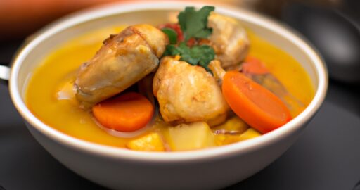 Kari z cizrny a brambor.