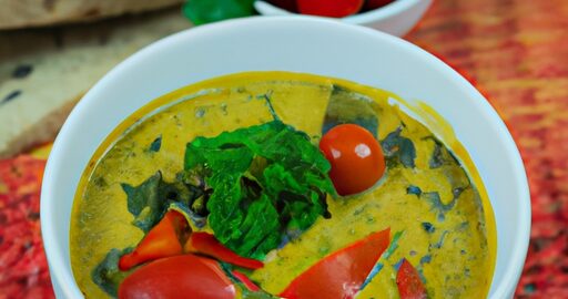 Kokosové kari se zeleninou