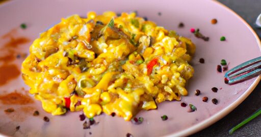 Rizoto s houbami a smetanou