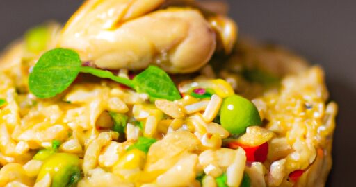 Grilované kuřecí kůrky s rýží