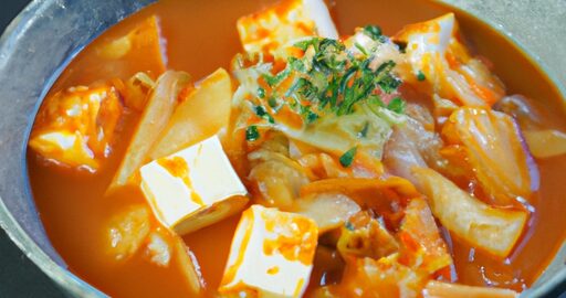 Kimchi jjigae s hovězím masem