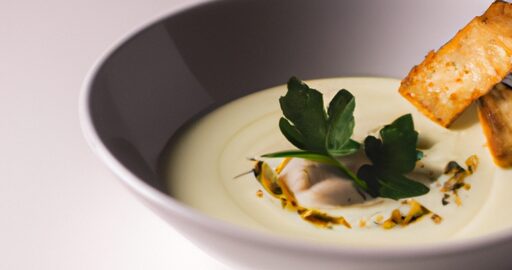 Vichyssoise polévka s pórkem