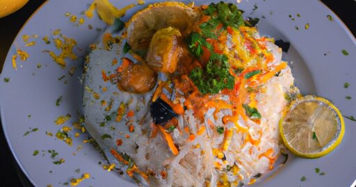 Jehněčí biryani s rýží a kořením