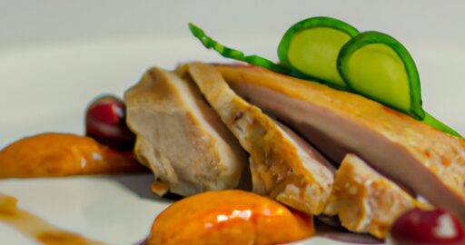 Kuřecí saltimbocca s šunkou a šalotkou.