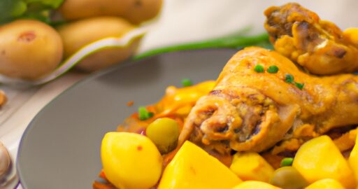 Dýňový kari s kuřecím masem