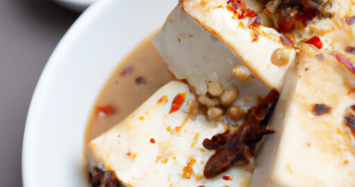 Rajská omáčka s tofu.