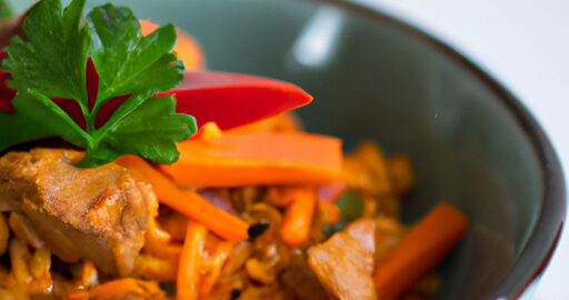 Kari se zeleninou a rýží