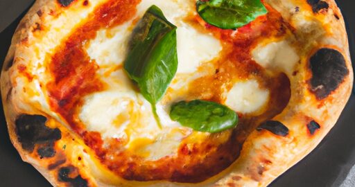 Pizza Margherita – Klasická italská pizza.