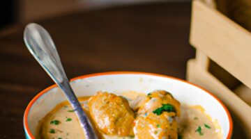 Kuřecí soté s bylinkovým máslem.