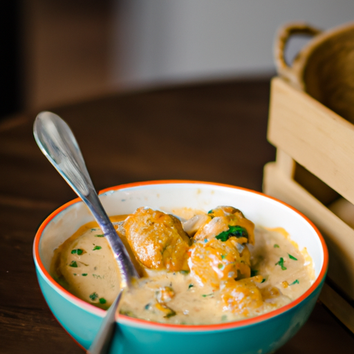 Kuřecí soté s bylinkovým máslem.