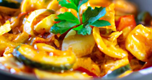 Ratatouille s parmazánem a bazalkou