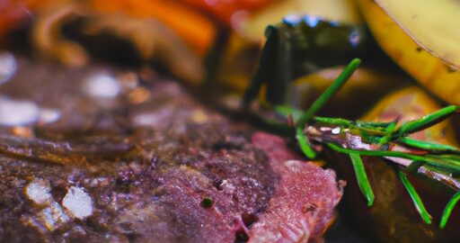 Telecí steak s chřestem