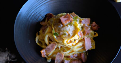 Špagety carbonara s pancetou