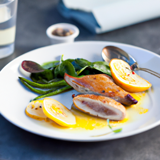 Kuřecí na vinegretu se zeleninou