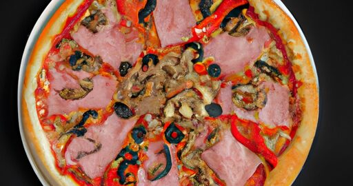 Klasická italská pizza Capricciosa