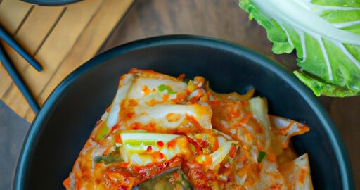 Kimchi – korejská tradiční zelenina.