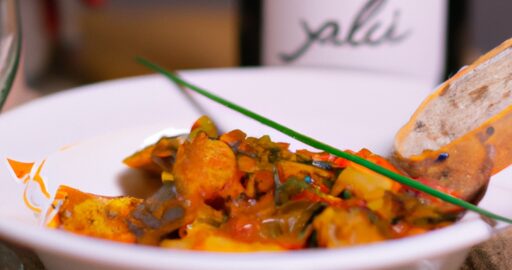 Ratatouille s medailonky vepřových.