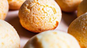 Kuřecí pão de queijo domácí.