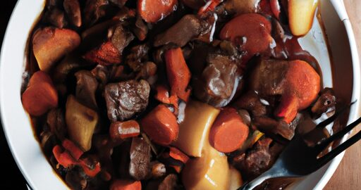 Hovězí burgundské boeuf bourguignon