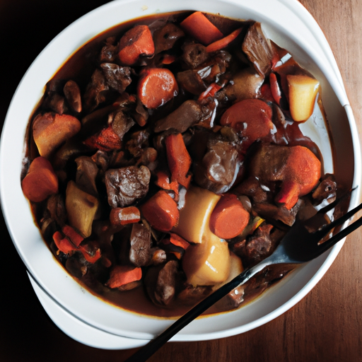 Hovězí burgundské boeuf bourguignon