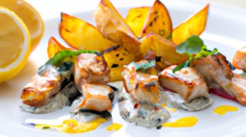 Kuřecí soté s hříbkovou omáčkou