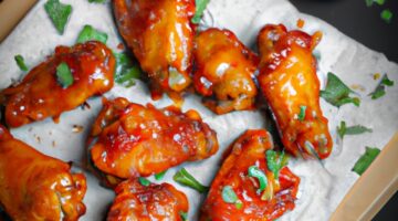 Kuřecí wings Buffalo style