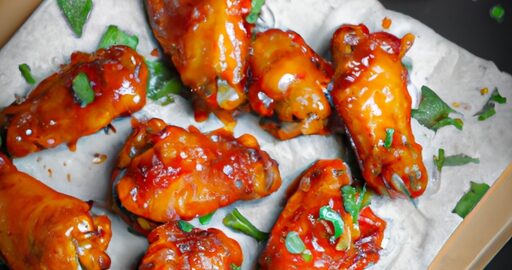 Kuřecí wings Buffalo style