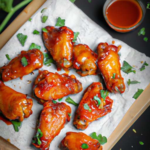 Kuřecí wings Buffalo style