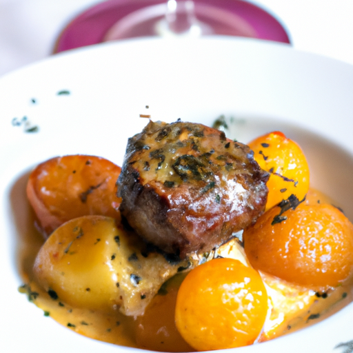 Kuře ve vínu a bylinkách