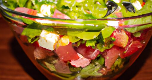 Pikantní zapečený luskový salát