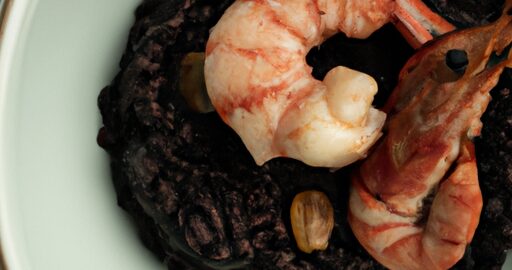 Risotto al nero di seppia