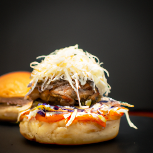 Hamburger s hranolky a coleslaw