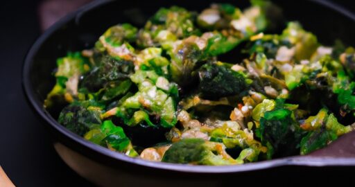 Brokolicový vývar s česnekem a sýrem.